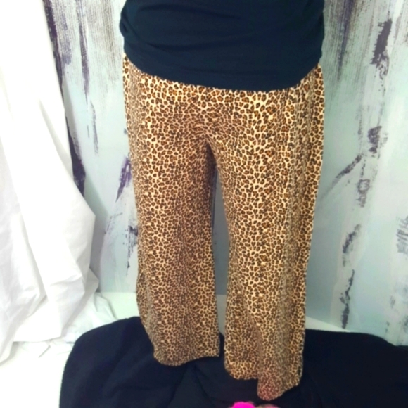 STEVE ♡ Sweet 'n Sexy Black|Hot Pink|Leopard Print Adj Bralette 2pc Pajama Set S - Picture 9 of 17